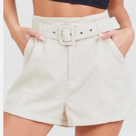 Altar'd State Corduroy Hi-Waisted Shorts - Size Small - Picture 2 of 12